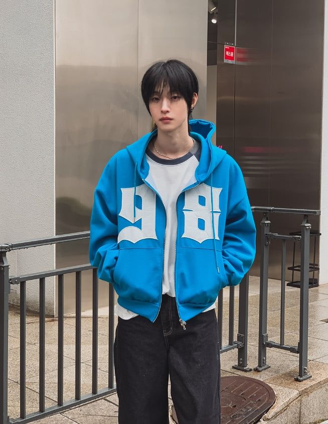 Meliu 98 Crop Hood Zip-Up