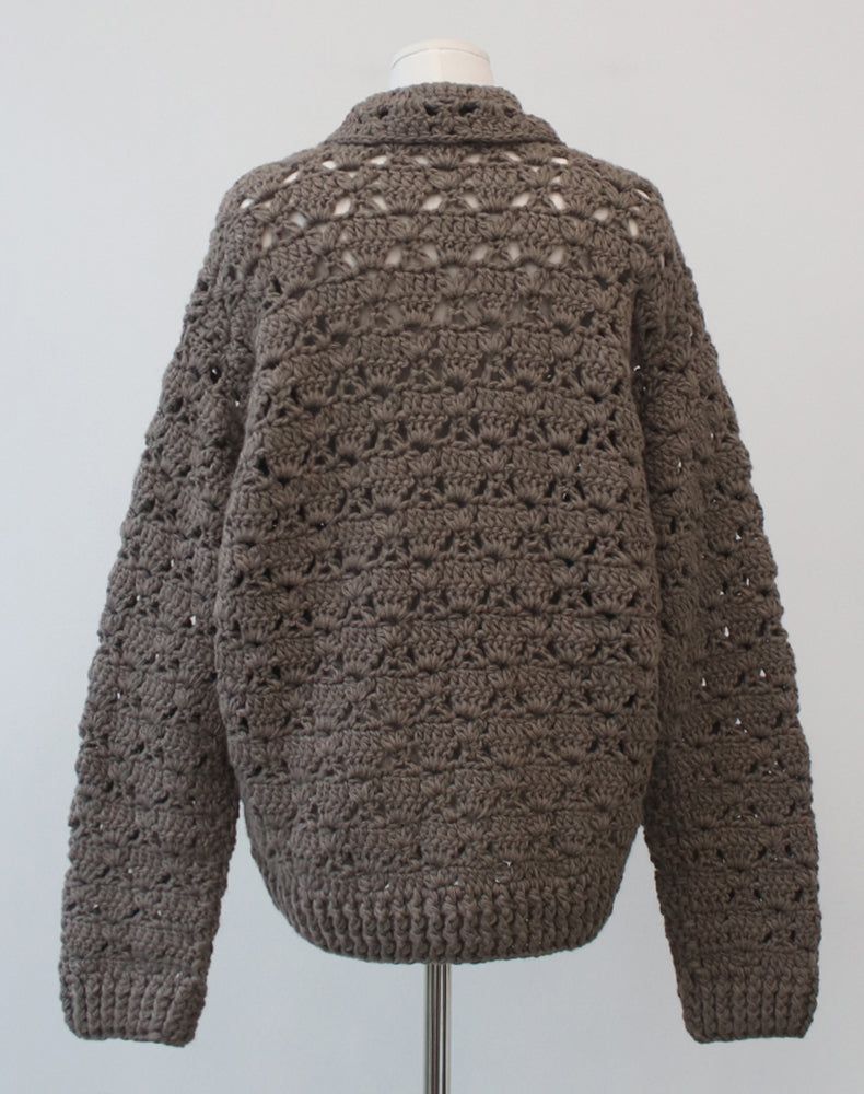 PUPU handmade zip up