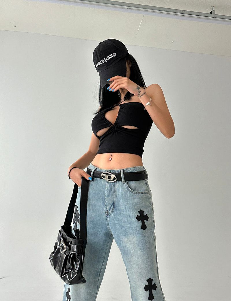 Christian Patch Jeans