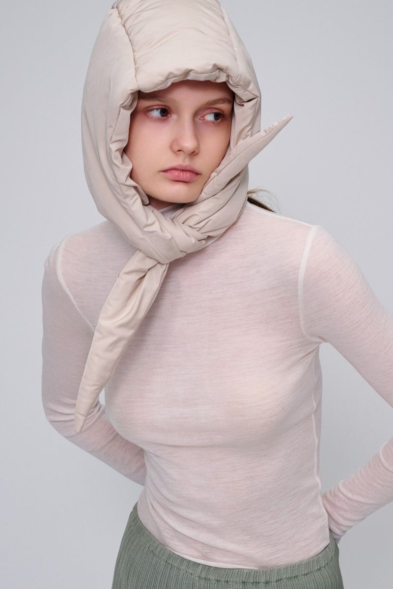 DRIZZLE balaclava_beige