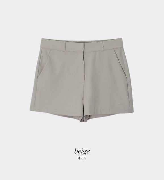 KT Basic Slacks Shorts (4color)