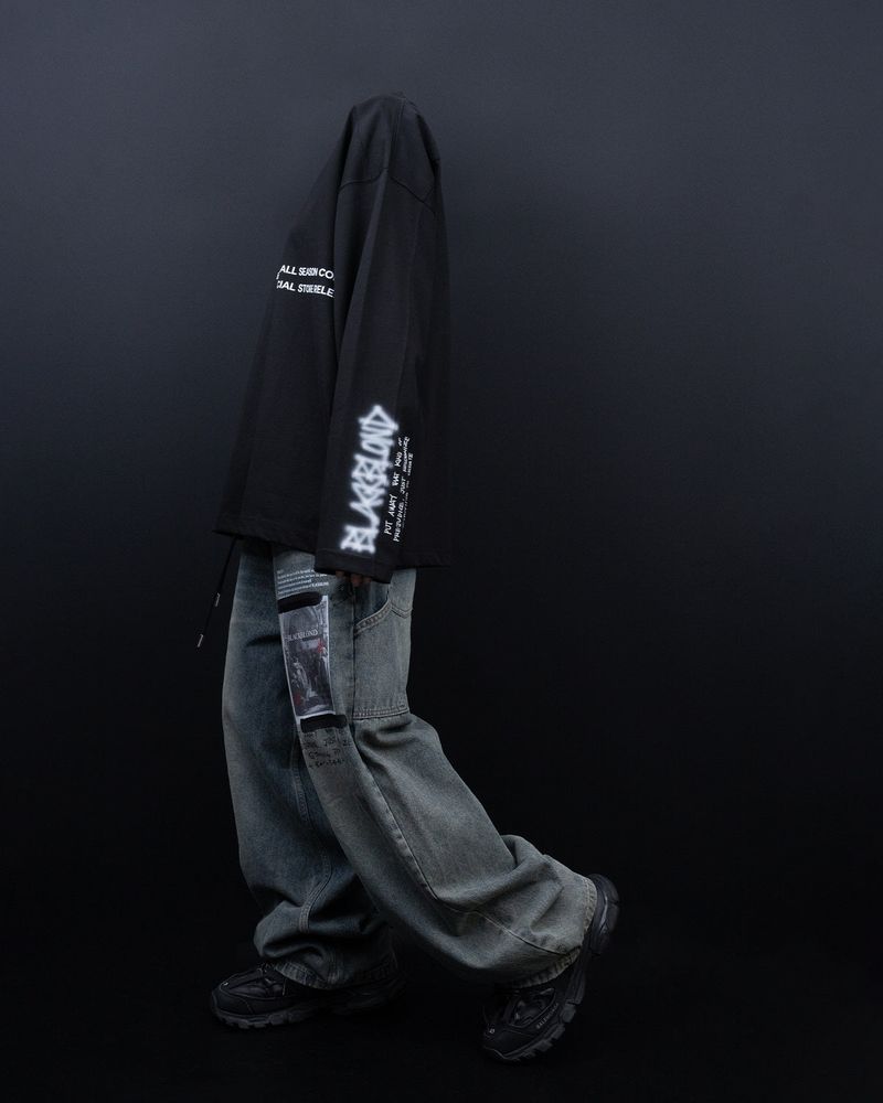 BBD 1982 ノーシンパシーロングTシャツ（ブラック）