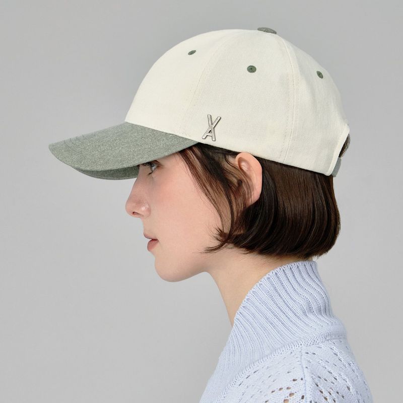VARZAR(バザール)の「VA Stud Two-Tone Ball Cap / Green(Hats)」