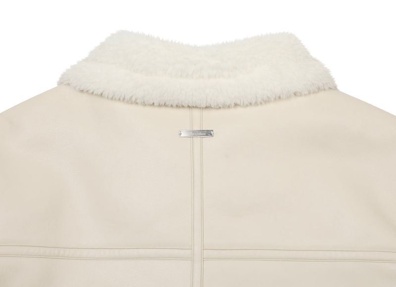 LUCY MUSTANG JACKET cream
