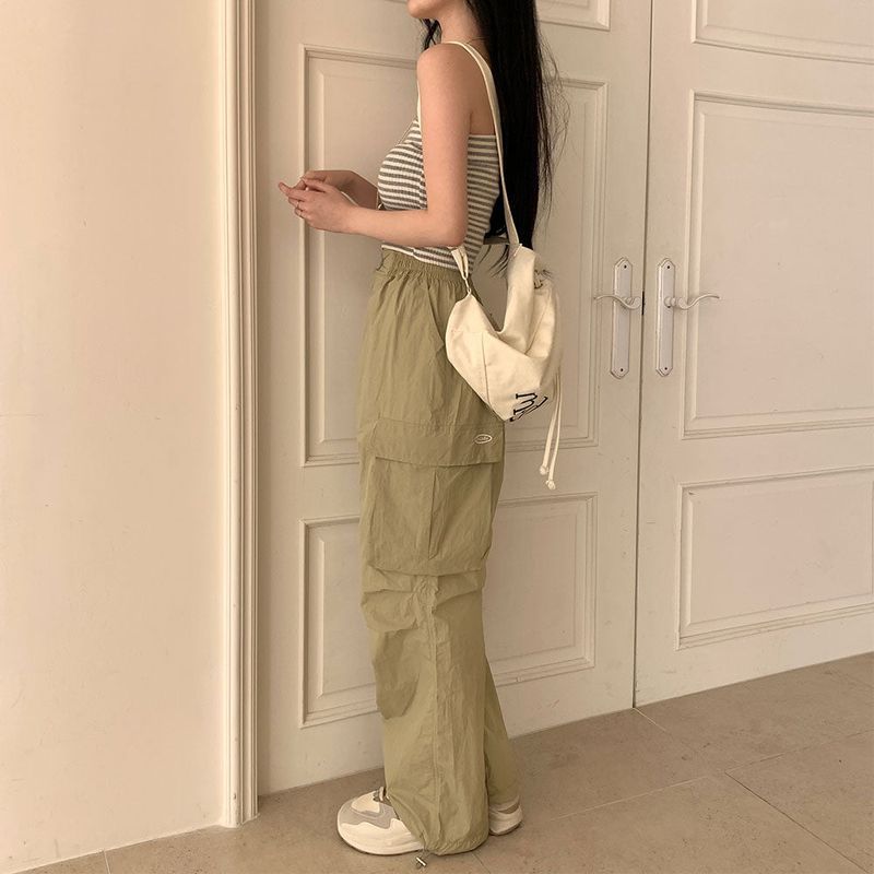  [Short, Long / Two-Way] PARASUIT STRING CARGO PANTS