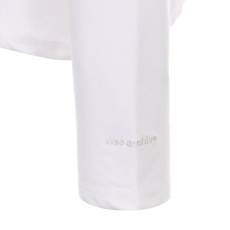 Recycle one- shoulder Tee 002