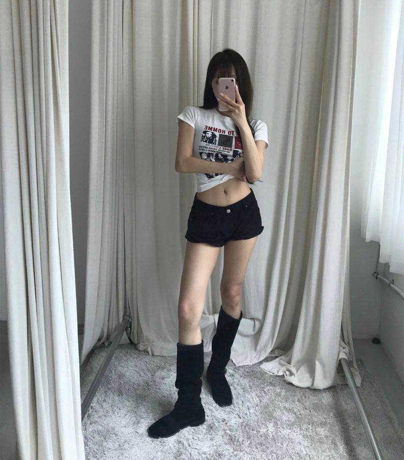 cloudemotion（クラウドエモーション）の「taser low washing cotton shorts（Pants）」