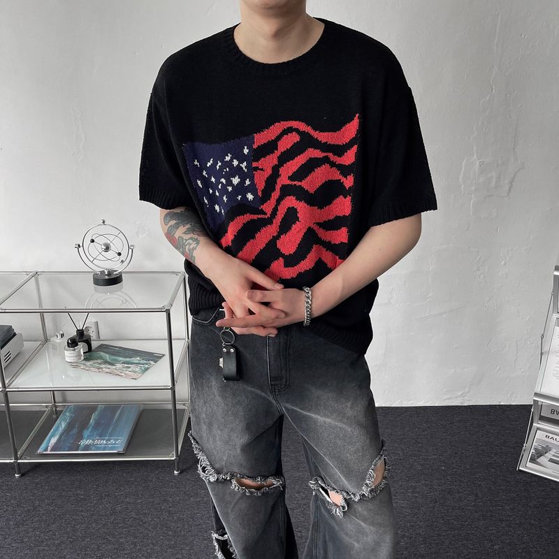 CM - USA Flag Knitwear (4 colors)