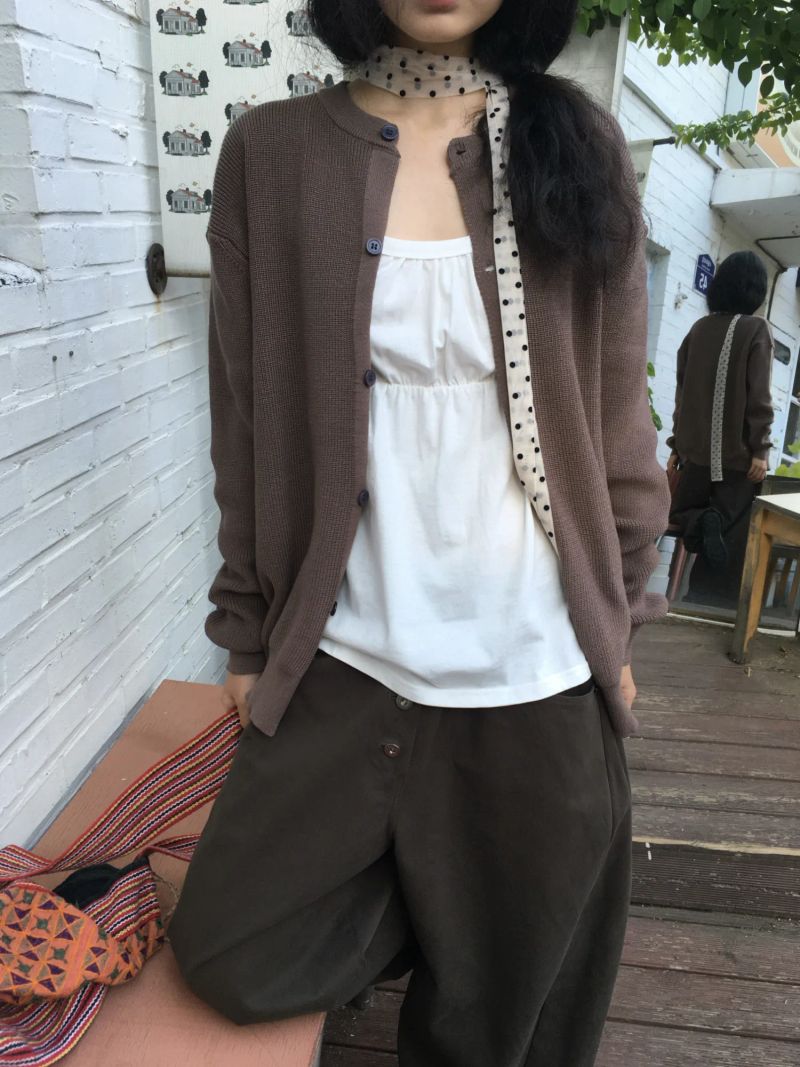 Shirring Long Sleeveless Top