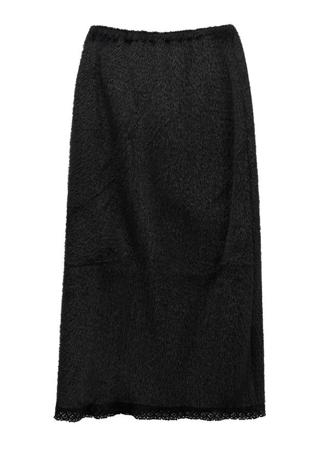 Cozy Lace Knit Long Skirt