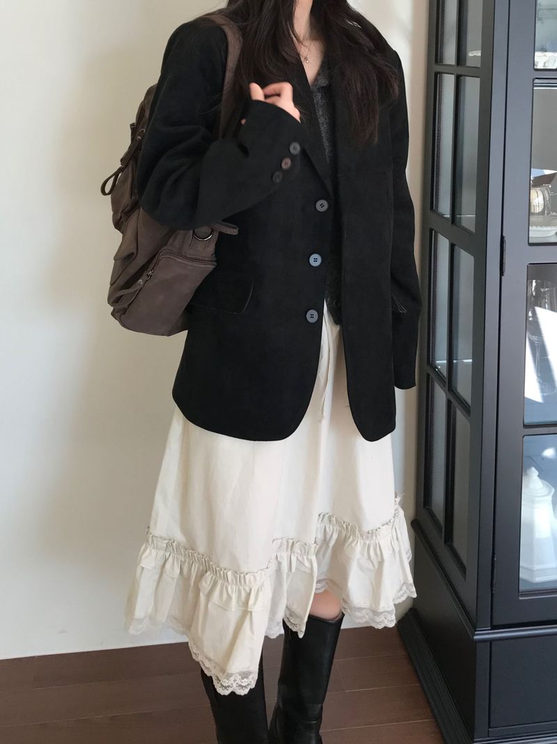 Fade Suede Jacket (2 colors)