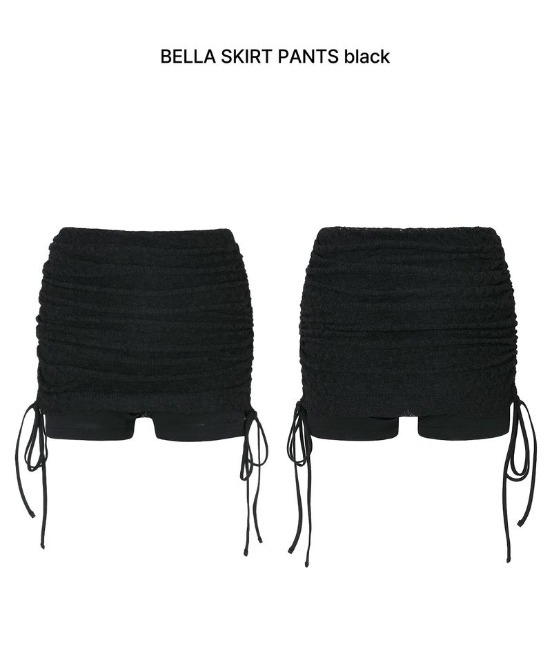 BELLA SKIRT PANTS black