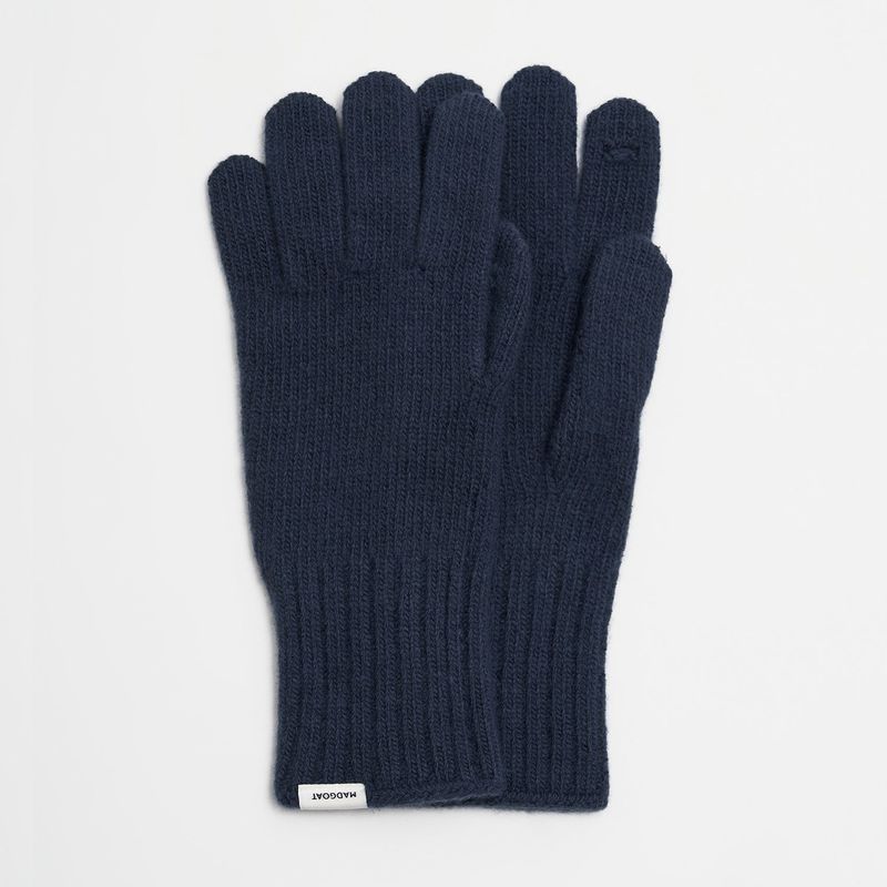 Cashmere Blend Touch Gloves_Indigo Blue