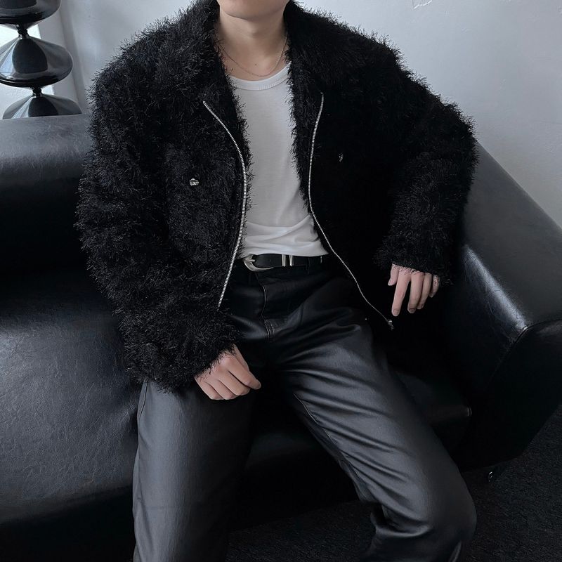 90's Fred Fur Zip-Up Jacket