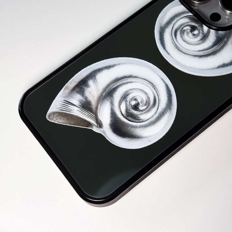 NTA Silverborn Concha Bumper Mirror Phone Case