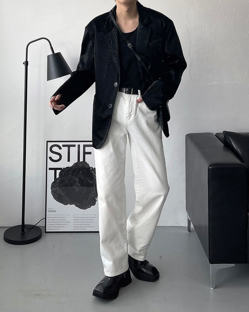 OWN Viper Leather Blazer (2 colors)