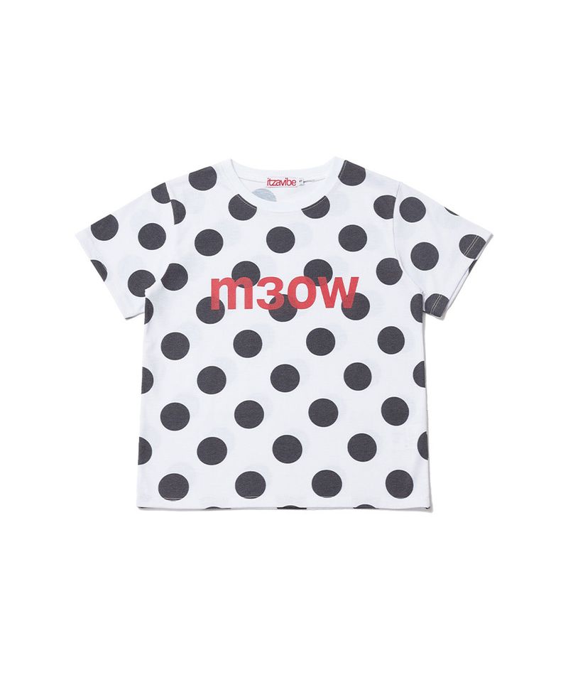 M3OW SLIM DOT T SHIRT