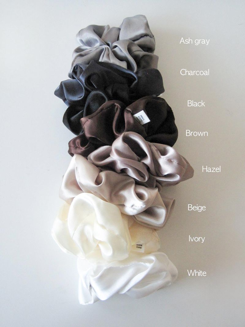 Our Scrunchie (Basic) - Big (8 color) (2 set)