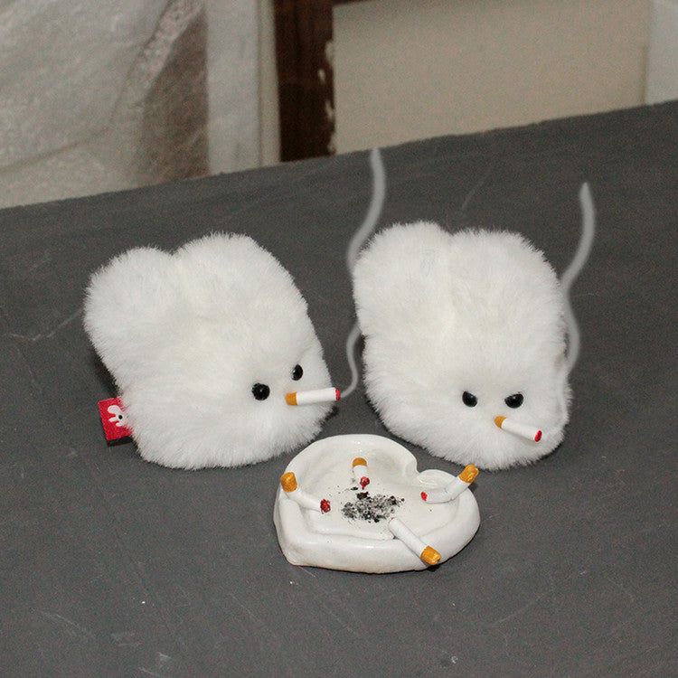[MADE] Cigar bunny (white)