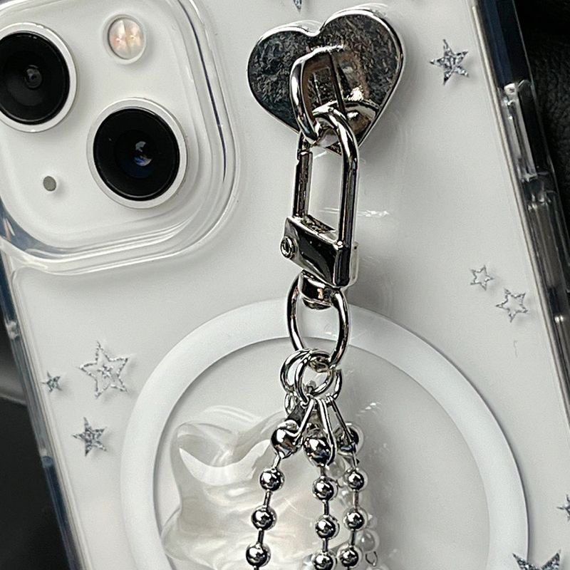 [MADE] [magsafe] shining silver star jell hard case