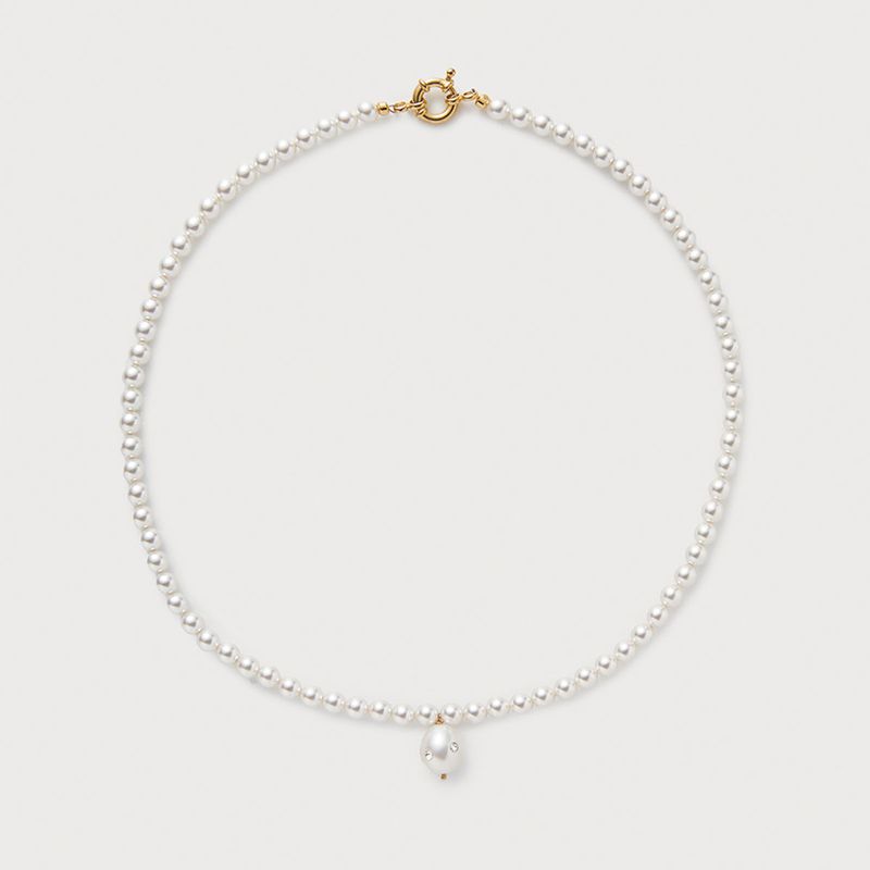 PEARLSONATE(パーソネイト)の「Polkadots Pendant Classic Necklace(Accessories)」