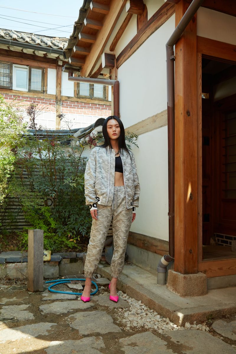 Camouflage Bomber Jacket