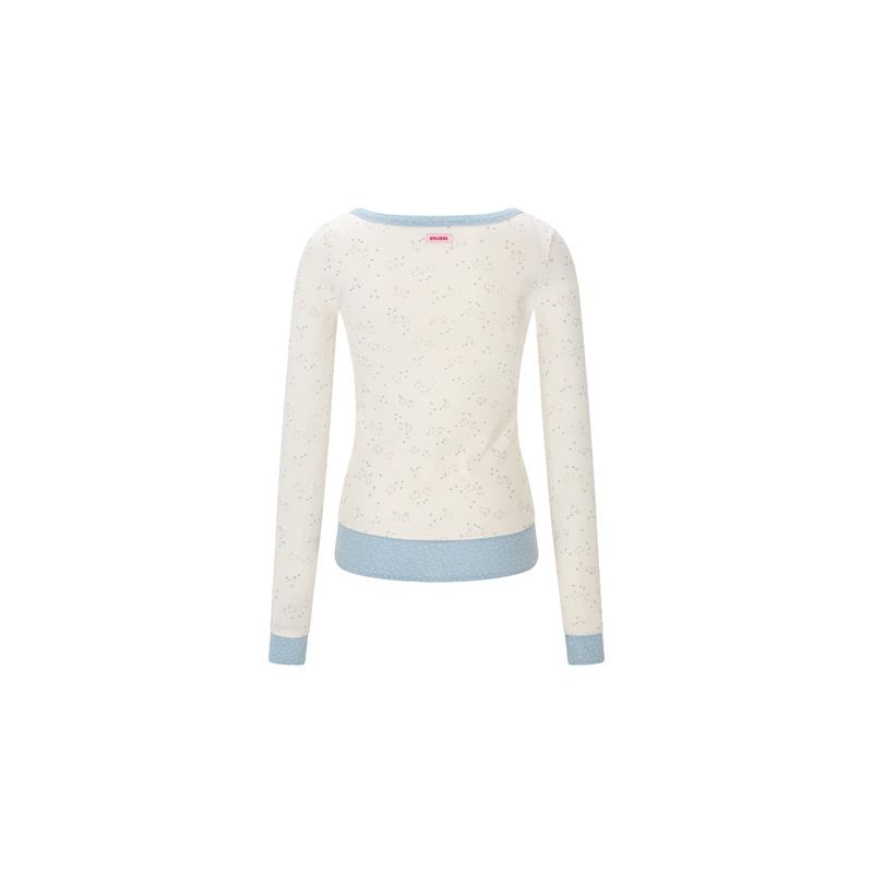 star rabbit long sleeve cream