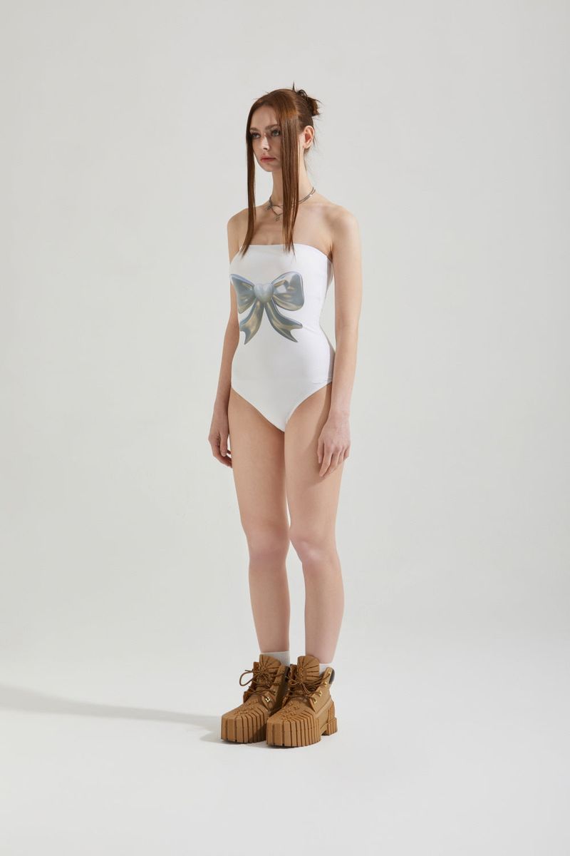 BALLOON RIBBON SWIMSUITE