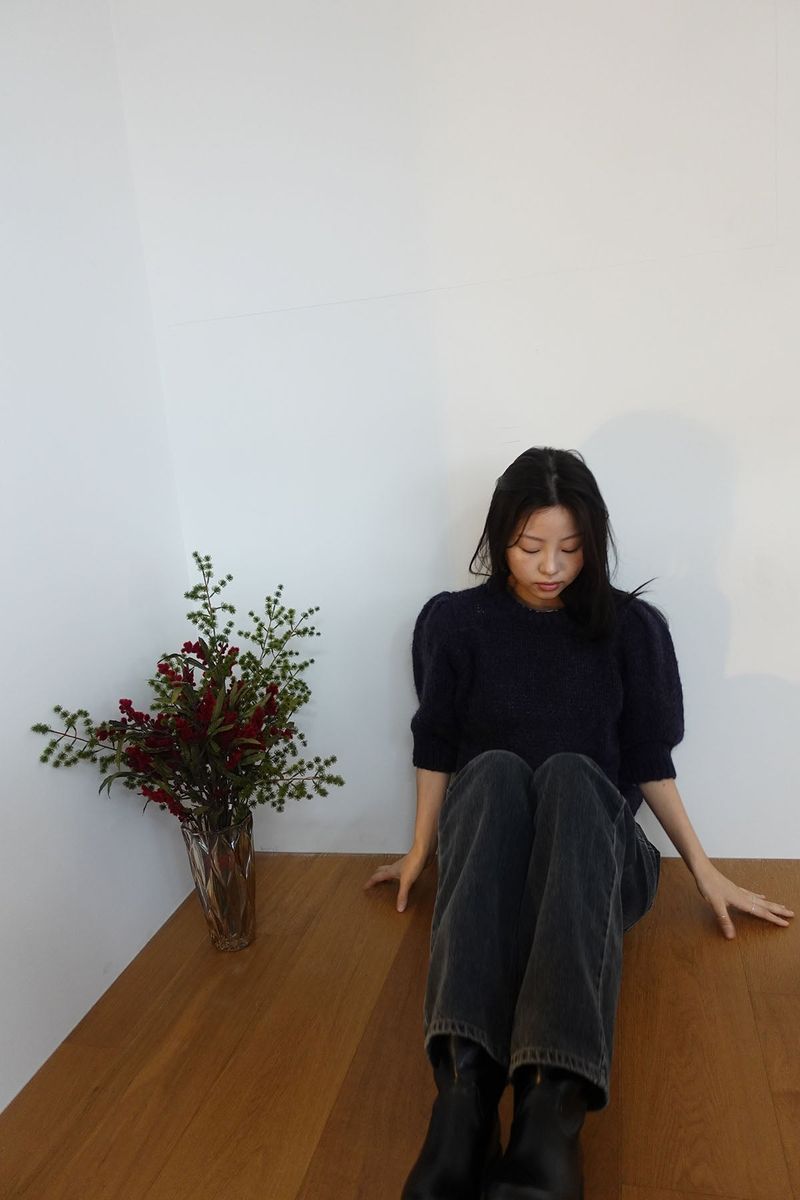 m.o.k（モク）の「Rosie puff knit (3C)（Tops）」