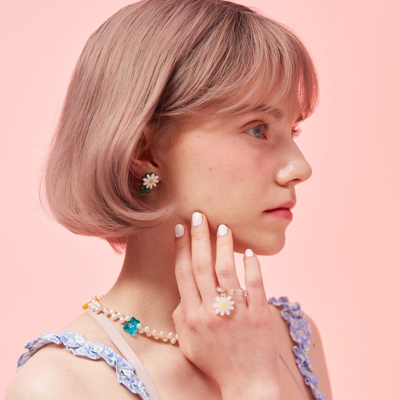 Daisy Clear Ring