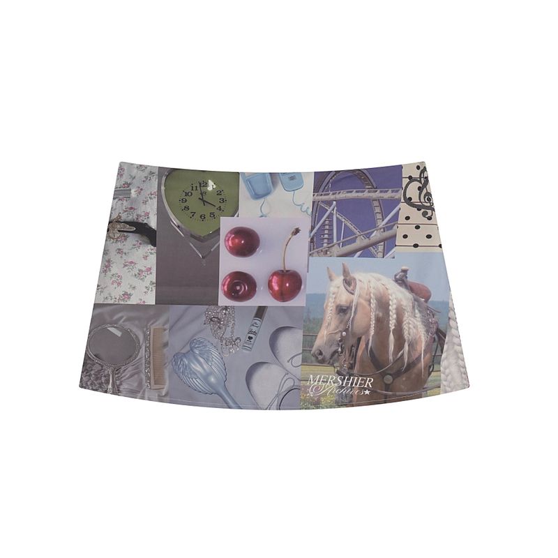 Cozy&Kitsch（コージーアンドキッチ）の「タヴィカレッジミニスカート（スカート）」
