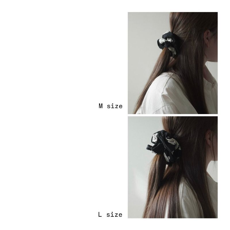 TUTEOGI ‘Rhythm’ scrunchie #001 (L size)