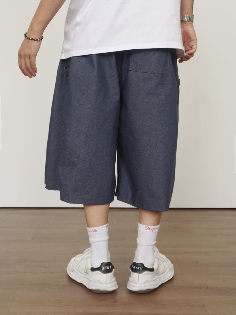 Fold Jeans 8-part Bermuda Pants 2C