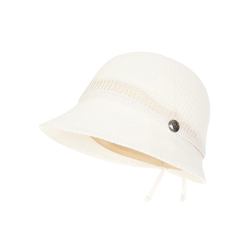 バンドペーパーニット ボンネットハット (Cream)