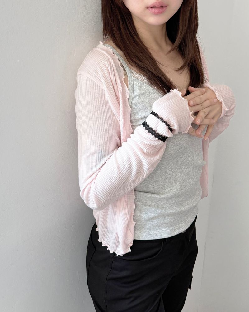 Lace Heart Line Bangle