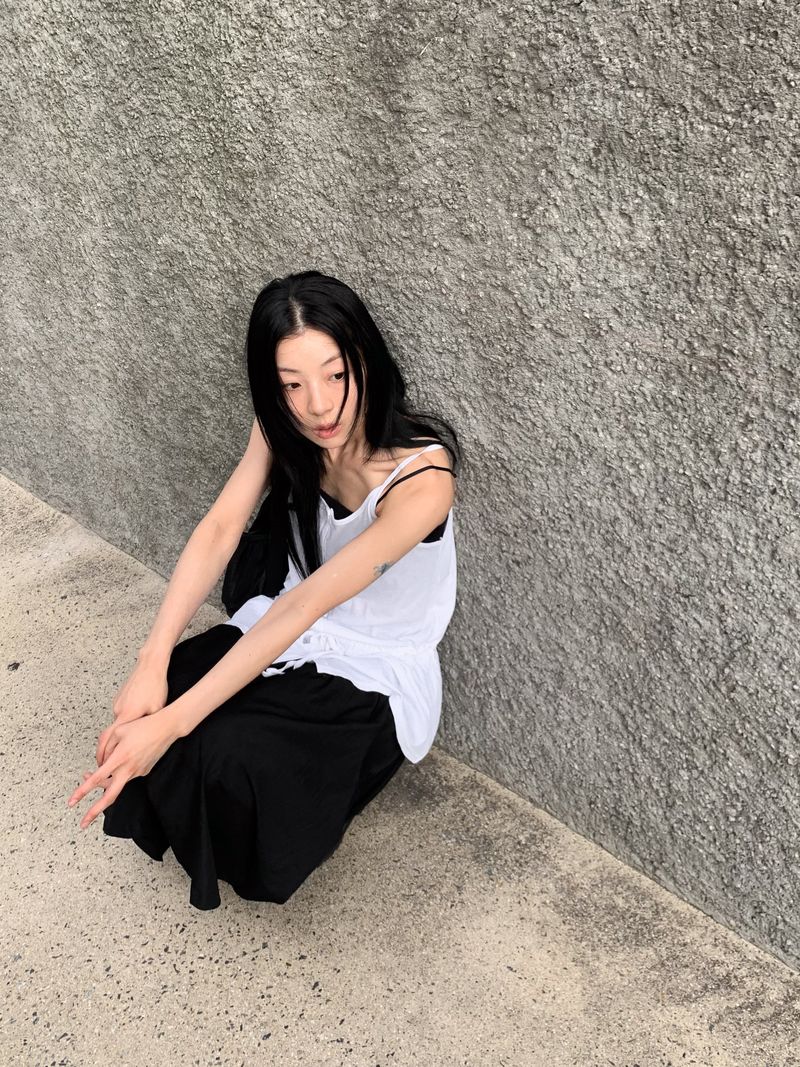  FRILL SLEEVELESS MINI ONEPIECE