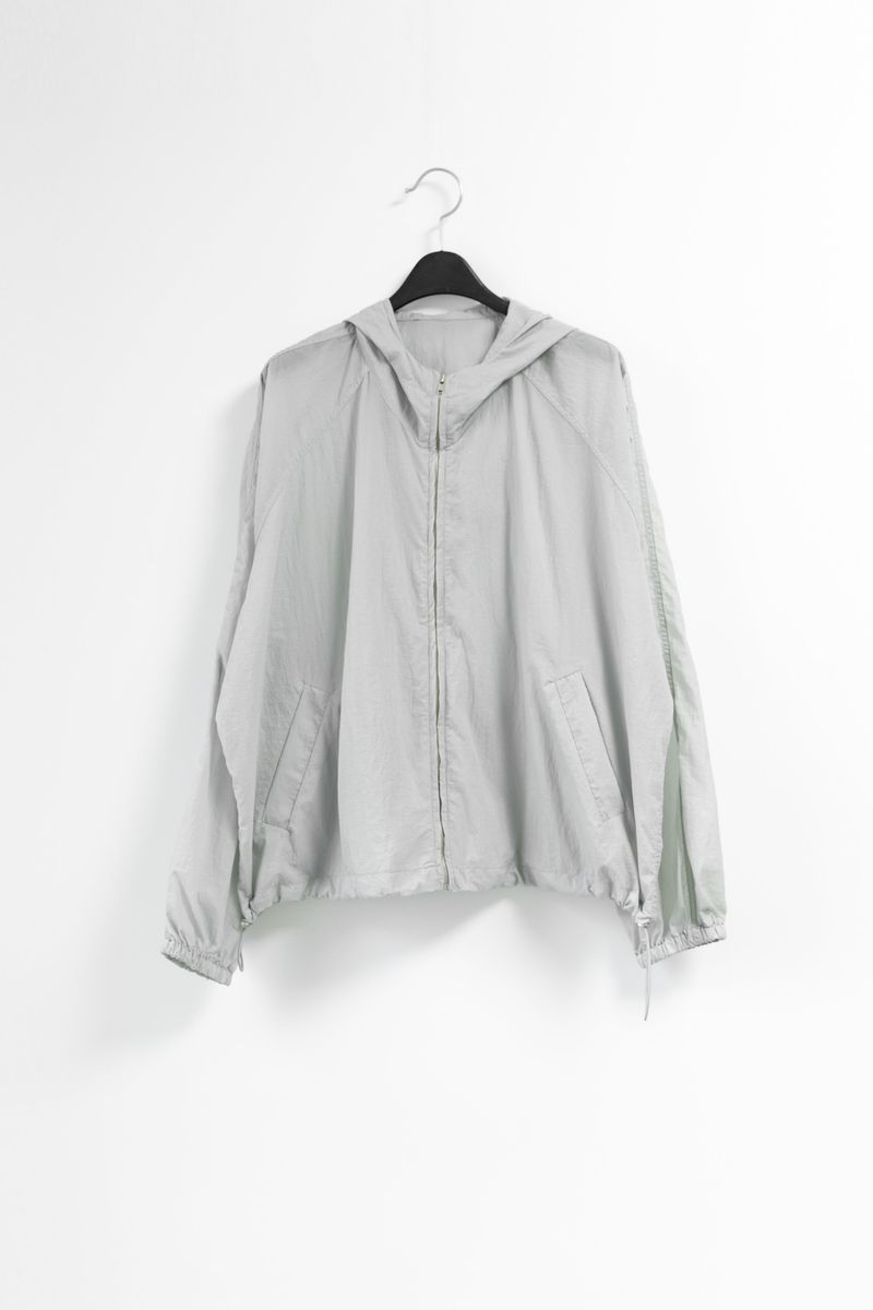nylon stopper hood jumper(2colors)