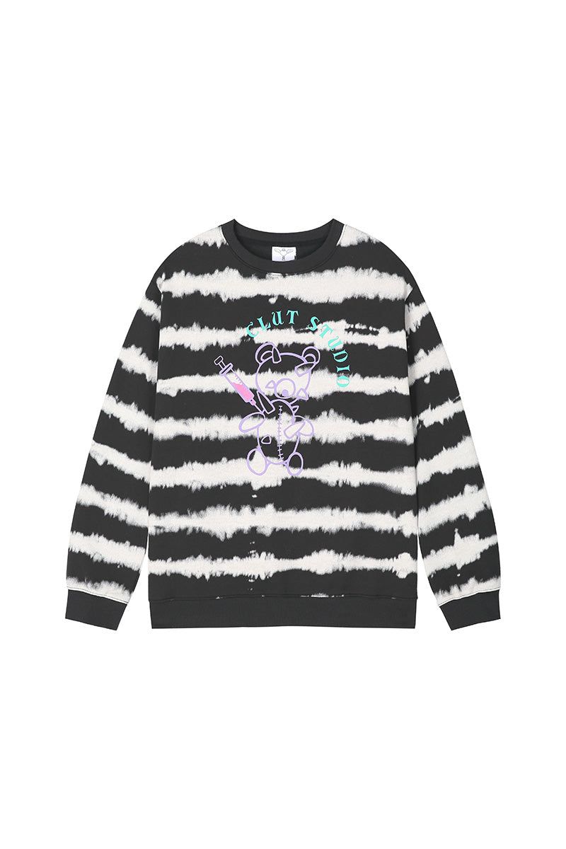 teddy bear tie-dye sweatshirts
