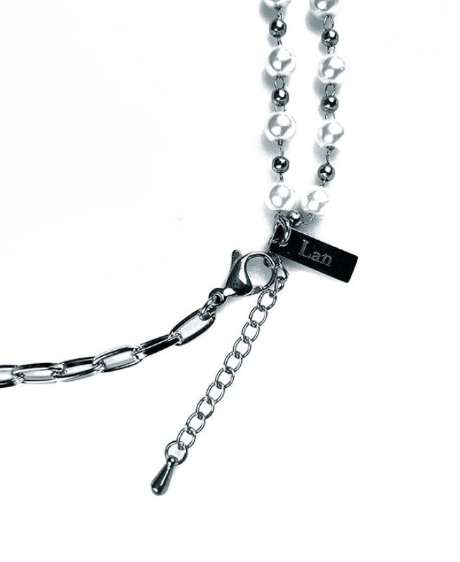 [MADE] Cross Mix Chain Necklace
