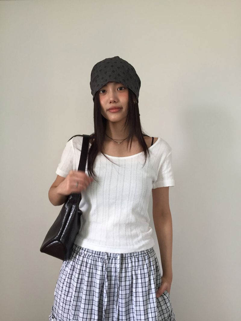 Grunge Sunflower Hood (3color)