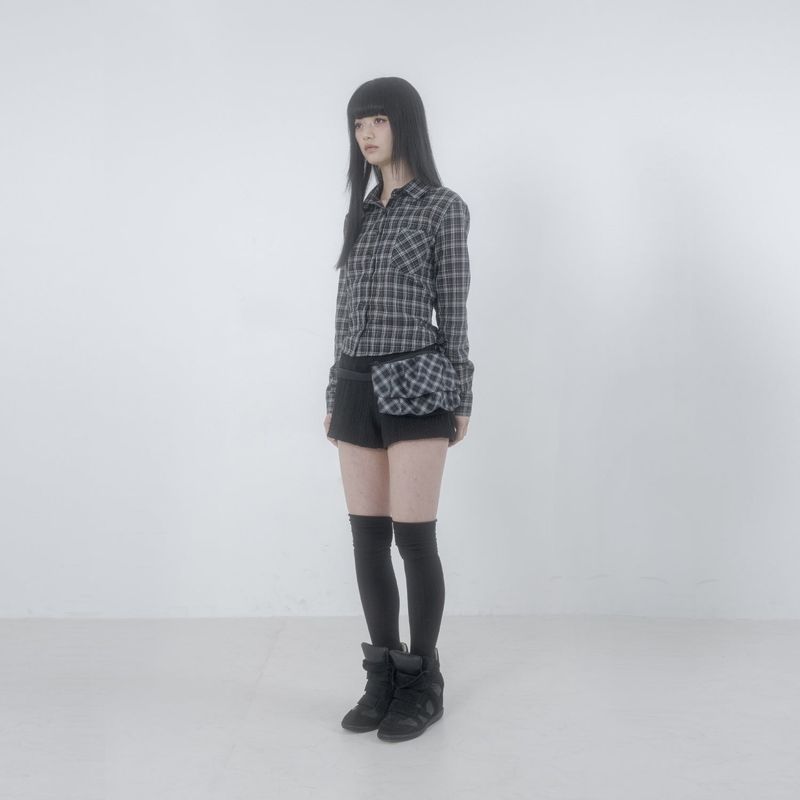 Cable shorts 001