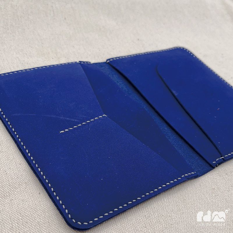 Genuine Leather Hand-Stitched Passport Holder
