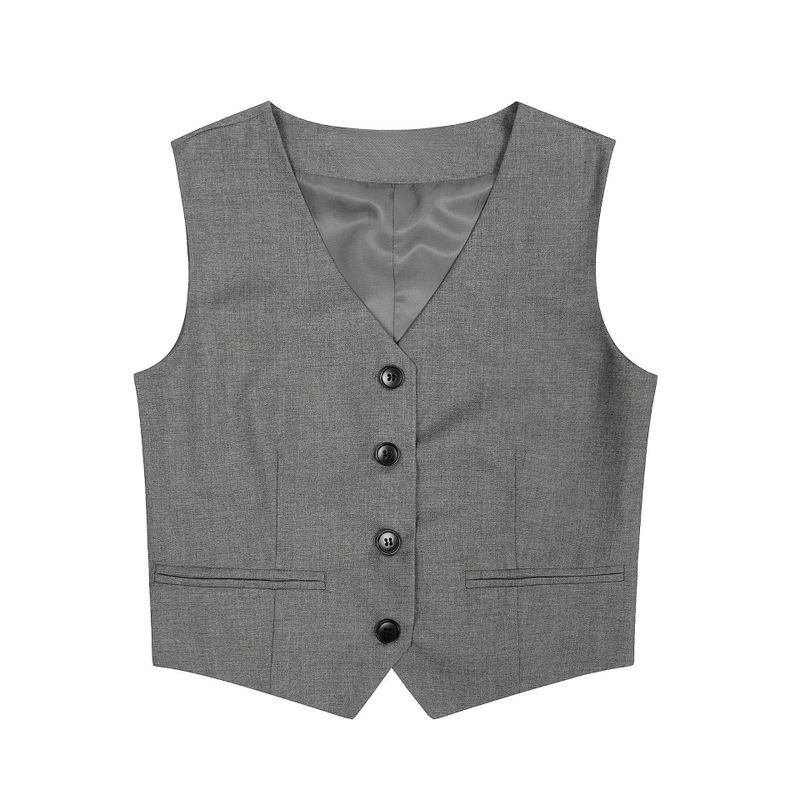 Cozy&Kitsch（コージーアンドキッチ）の「London Joel Tailored Button Vest 231935036（Tops）」
