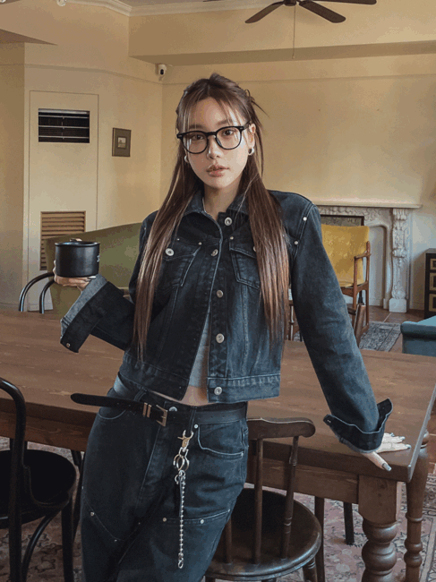 ULAN（ユレン）の「ウエスタンリベットデニムトラッカージャケット（Jackets/Outerwear）」