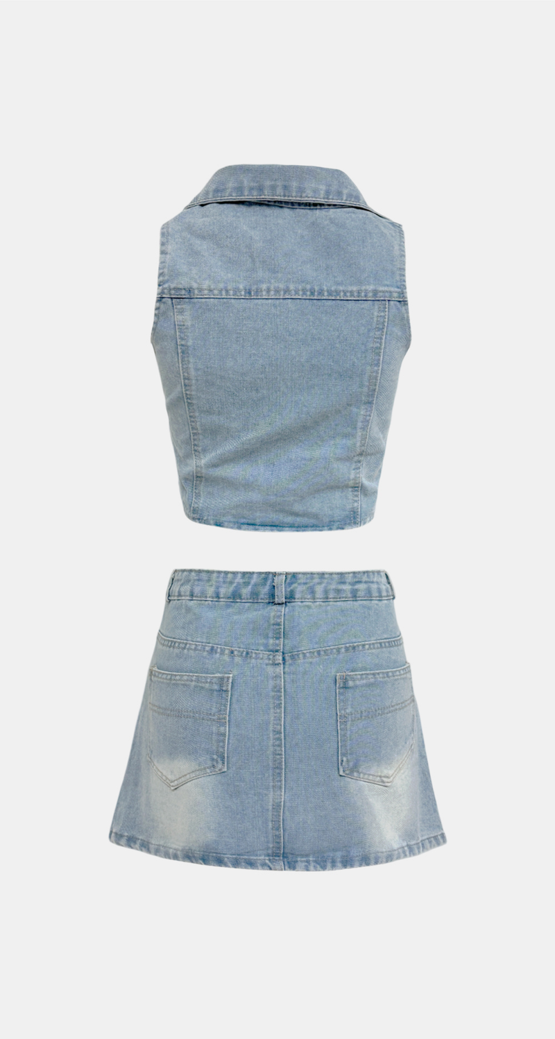 Monica Denim Set