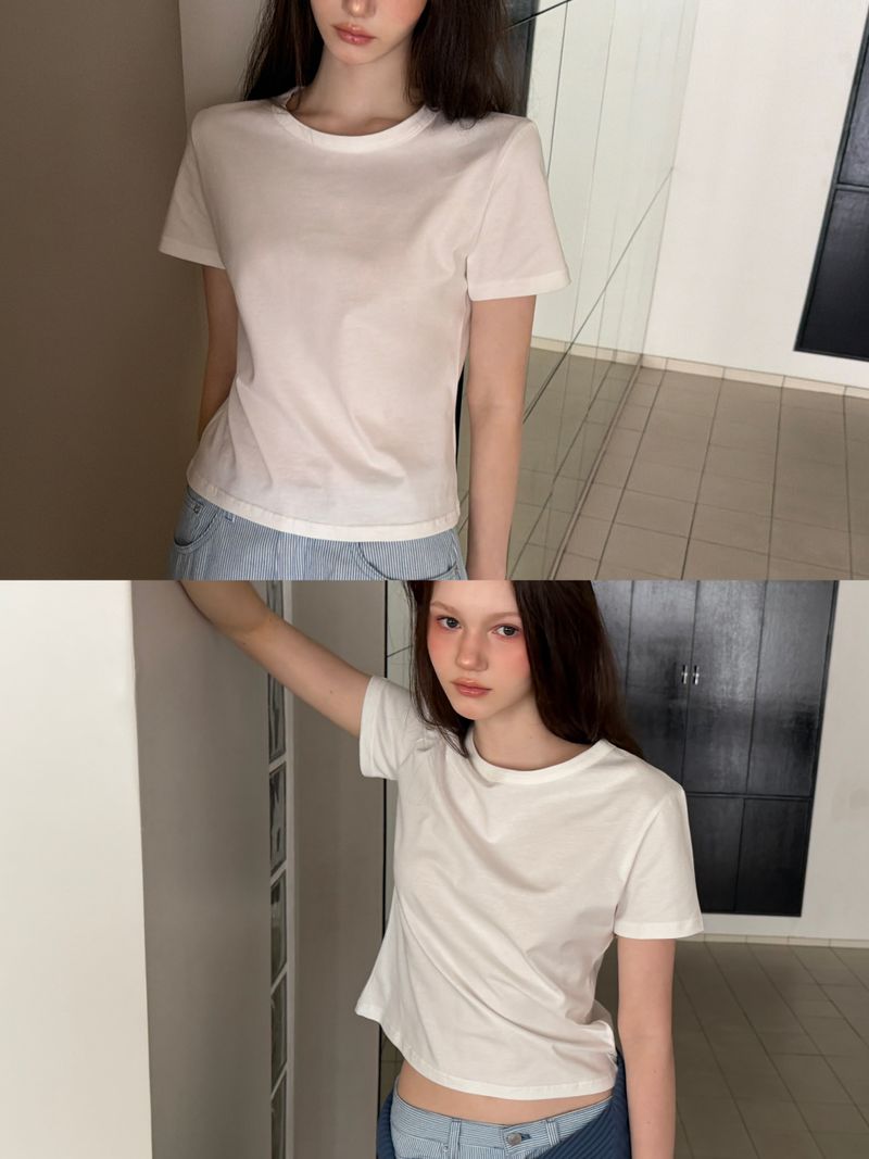 [ORIGINAL]  Basic Short Sleeve T-shirt