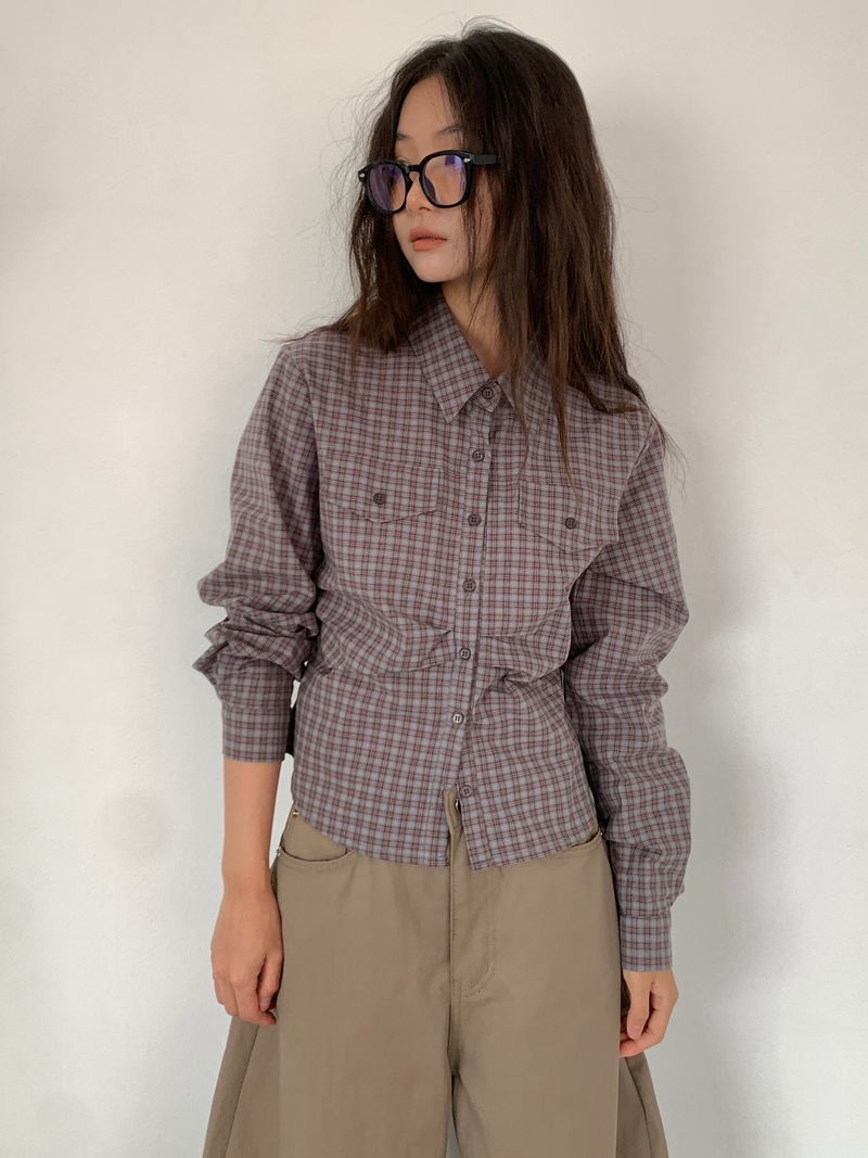 JAZZ THE ORDER(ジャズ ザ オーダー)の「VOLUME CHECK SHIRT (2C)(Tops)」
