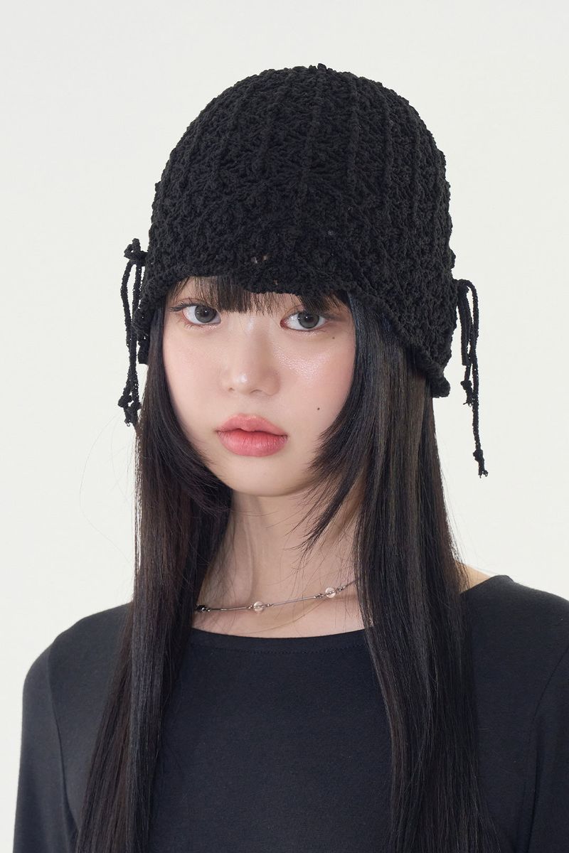 Raucohouse（ラウコハウス）の「Islet ribbon net beanie（Hats）」