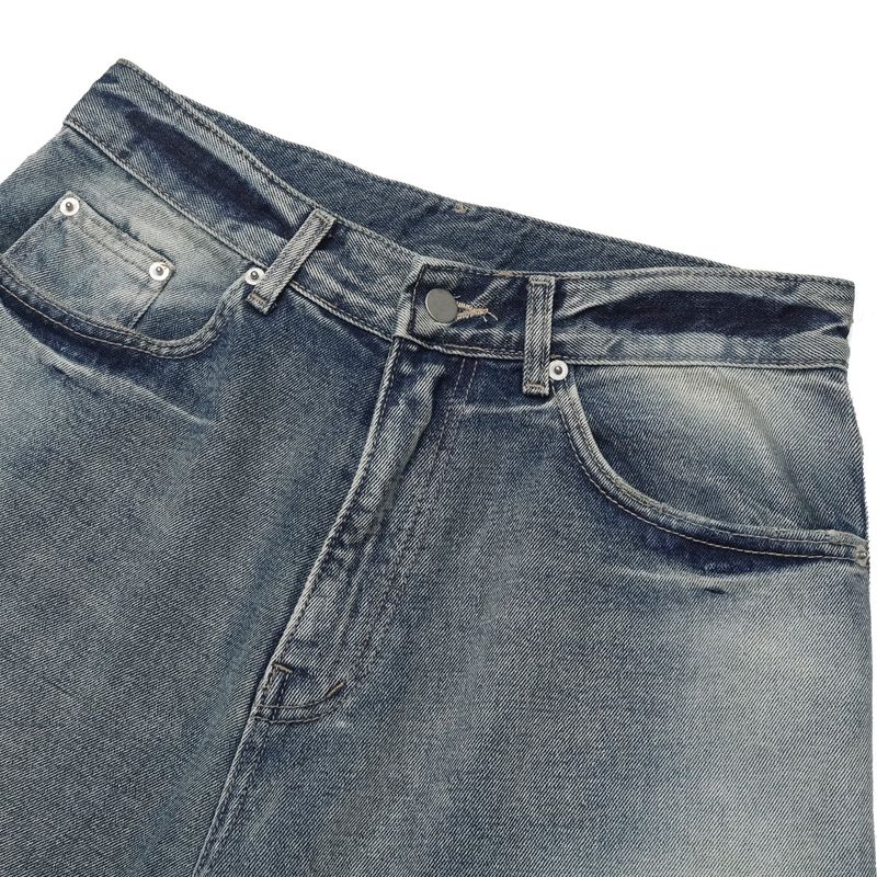Milky Bermuda Denim Shorts