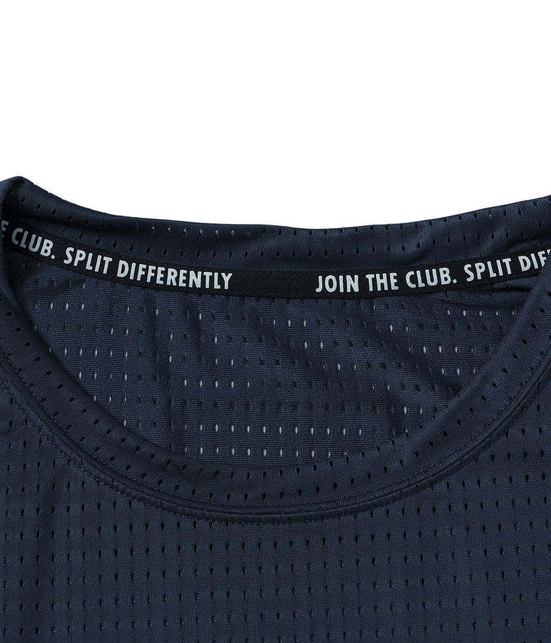 Air Vent Solid T-Shirt (Navy)